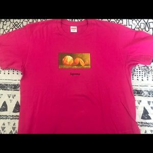 Supreme Orange peel t-shirt size L used